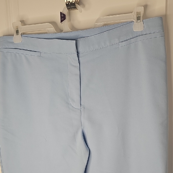 Ruby Rd. Soft Blue Women's Pants Size 14 - Picture 5 of 15
